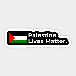 Palestine Lives Matter Sticker